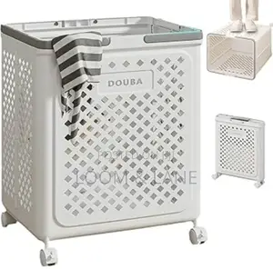 Foldable Plastic Laundry Basket