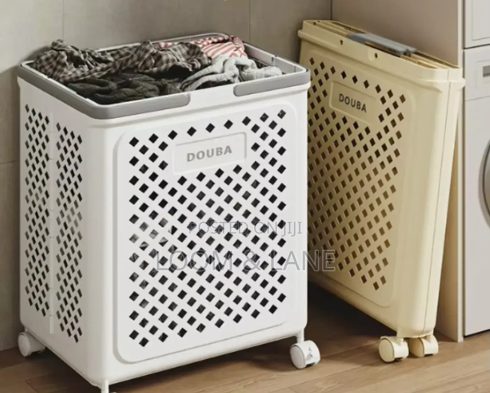 Foldable Plastic Laundry Basket