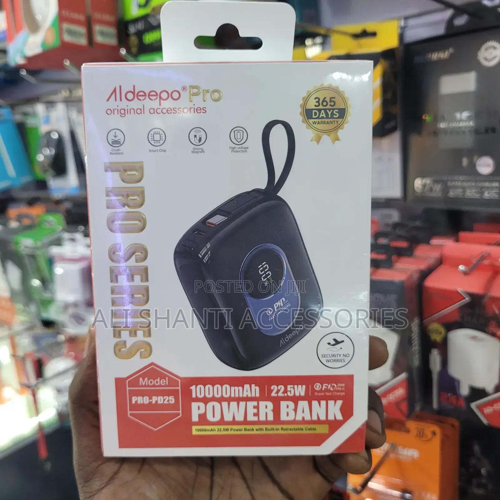 Power Bank 10000mah 22.5w Aldeepo,Portable Power Bank 22.5w
