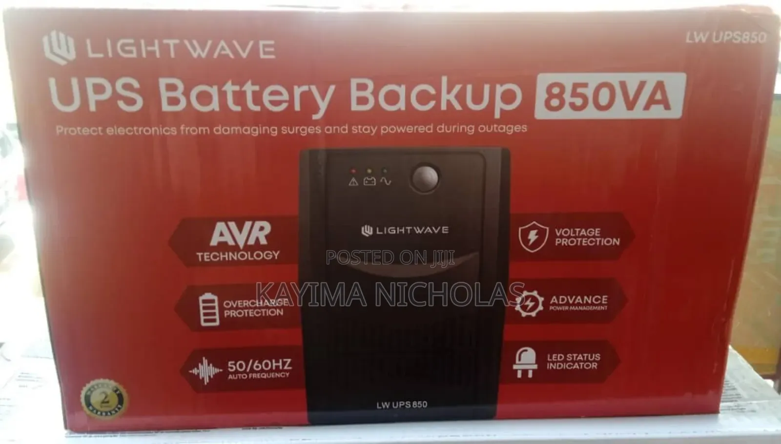 Lightwave Ups 850va