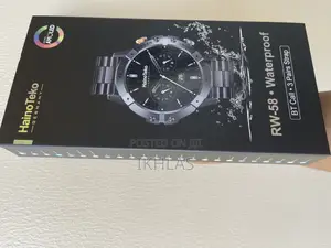 Hainoteko Rw58 Smartwatch Scratch Resistant Display With 3 Set Strap