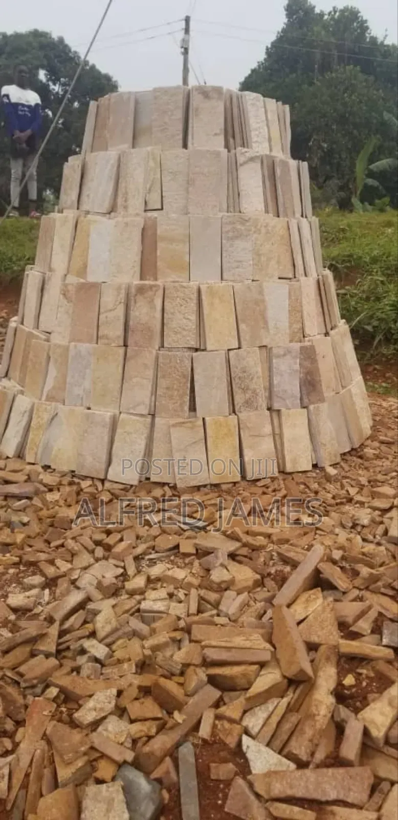 Cladding White Stone