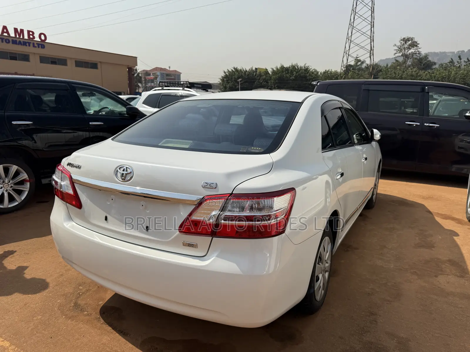 Toyota Premio 2013 White