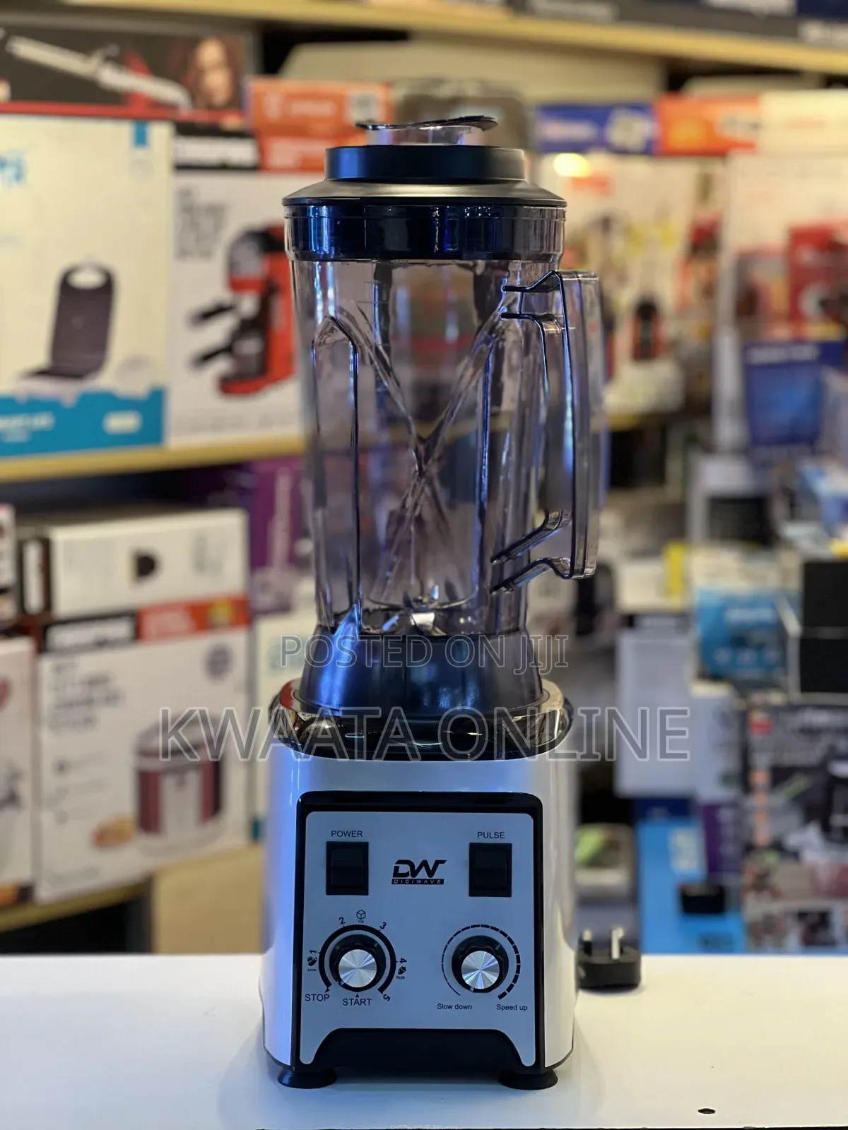 4l-Digiwave Dwbl1113t, 2600w Commercial Blender With Timer Function