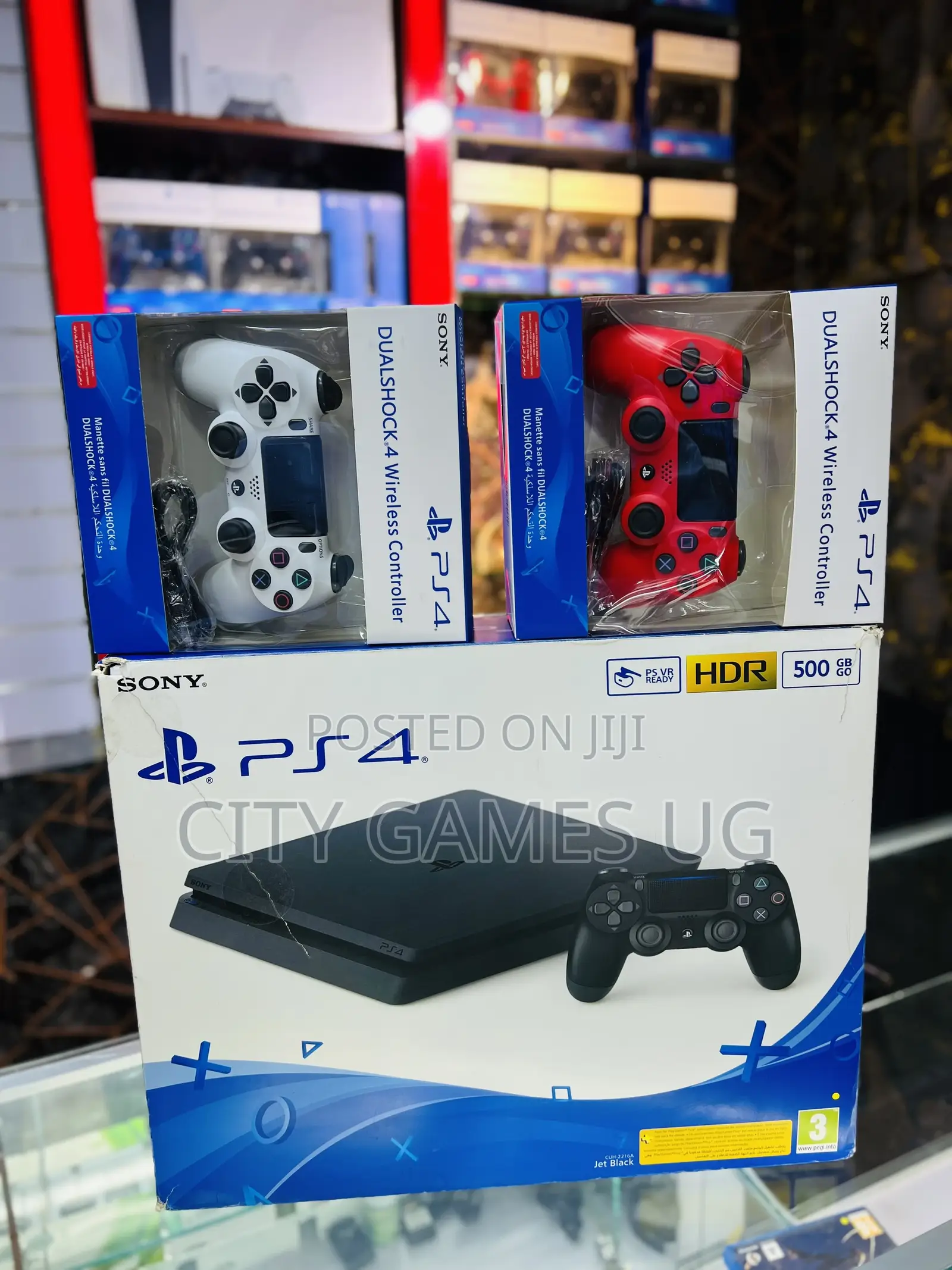 Boxed Ps4 Slim With 2controllers