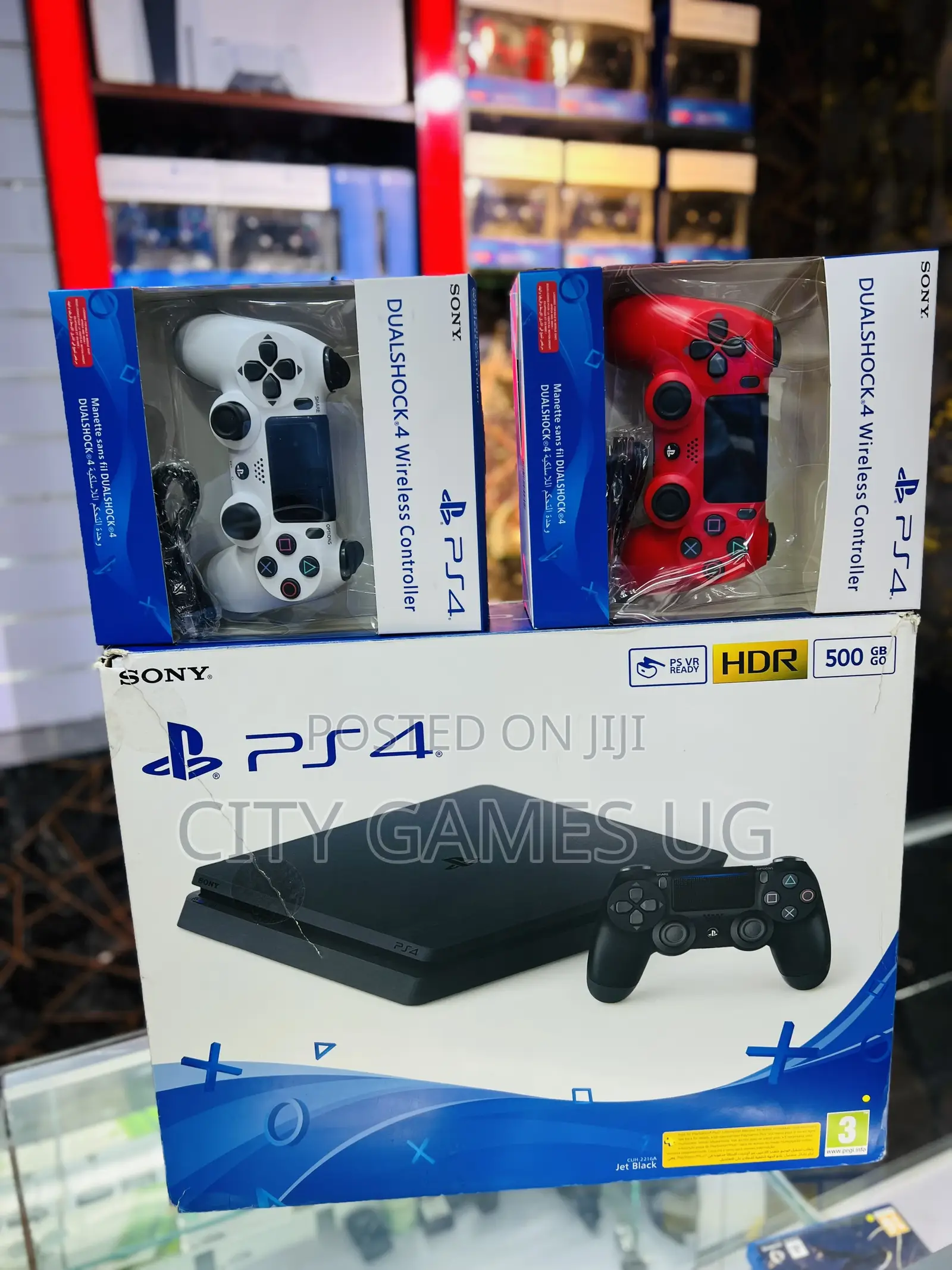 Boxed Ps4 Slim With 2controllers