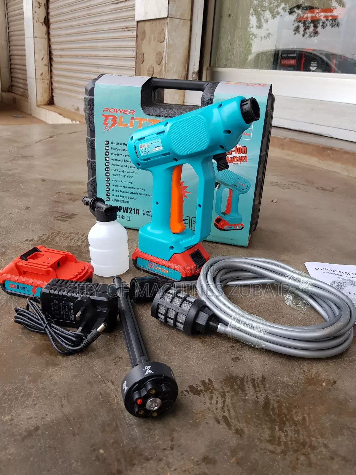 Cordless Pressure Washer