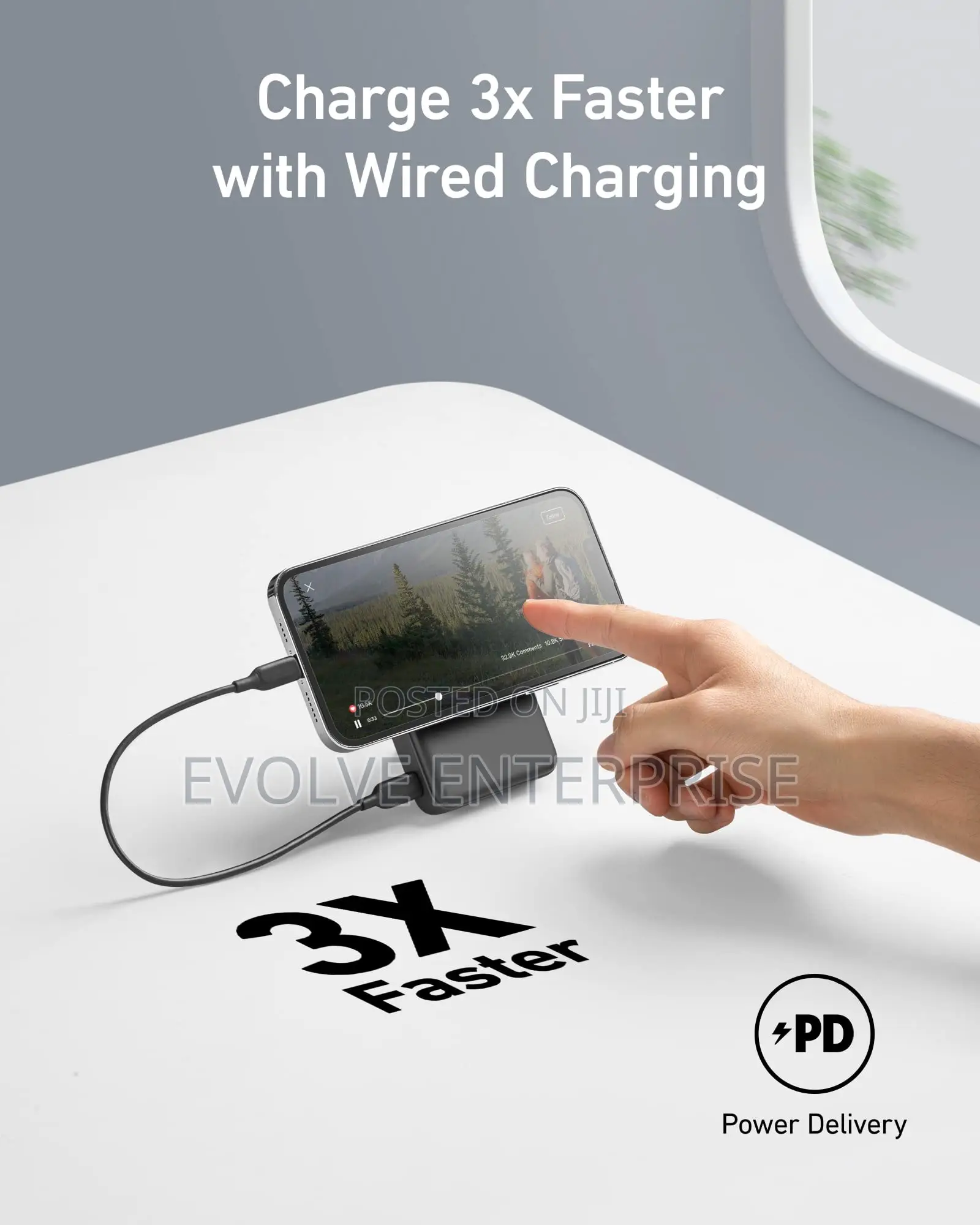 Anker633 Magnetic Battery, 10,000mah Foldable Wireless Portable Charge