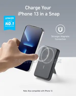 Anker633 Magnetic Battery, 10,000mah Foldable Wireless Portable Charge