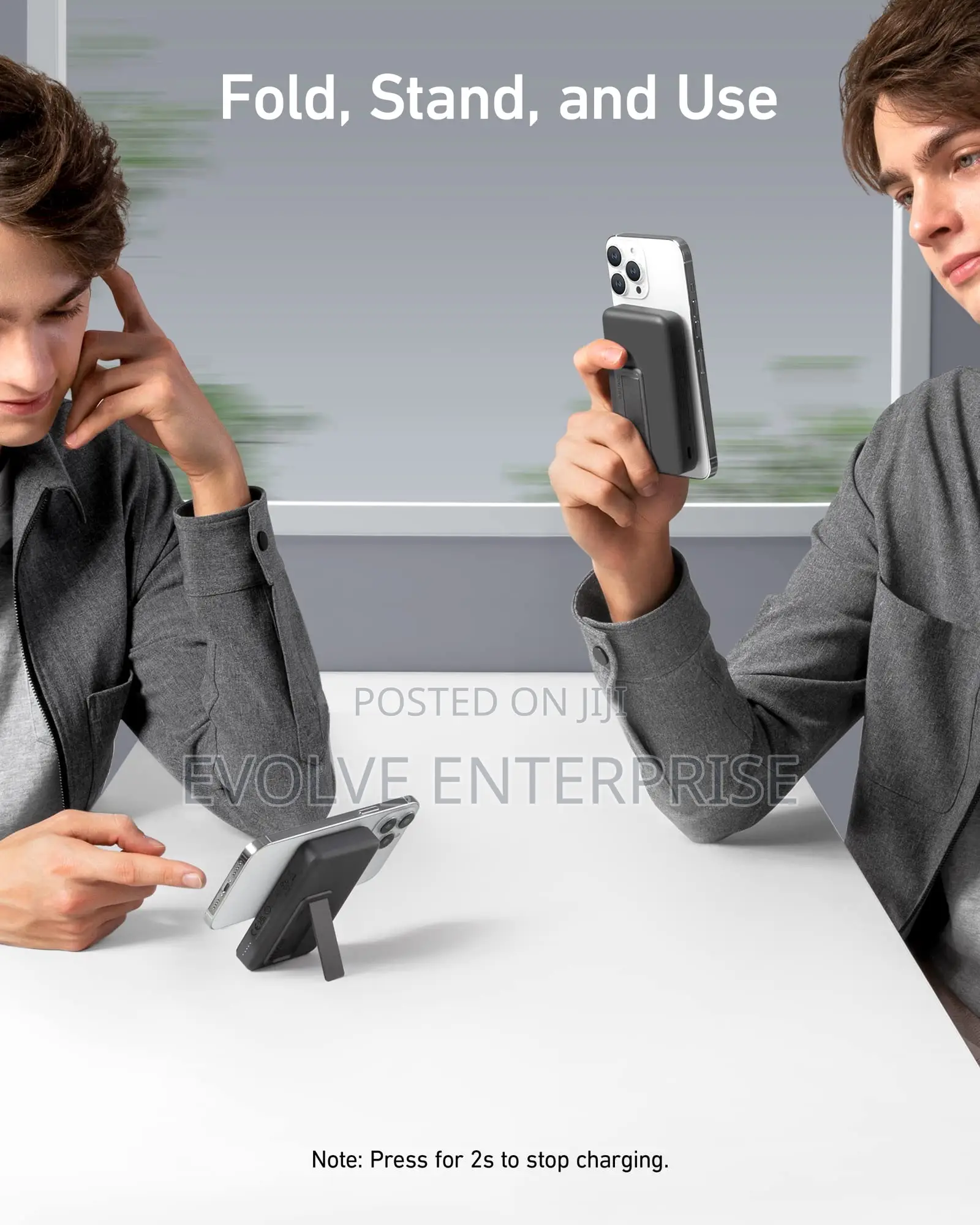 Anker633 Magnetic Battery, 10,000mah Foldable Wireless Portable Charge