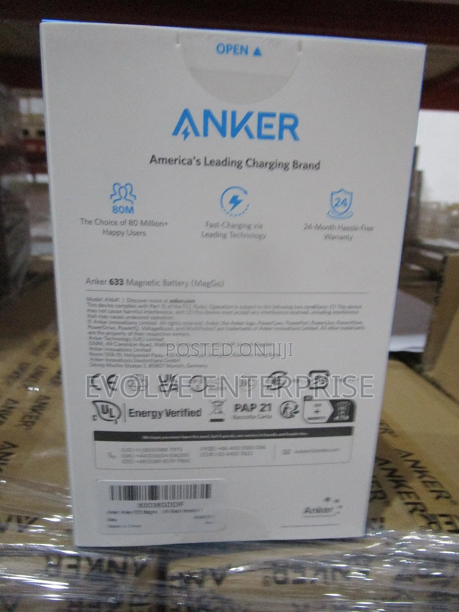Anker633 Magnetic Battery, 10,000mah Foldable Wireless Portable Charge