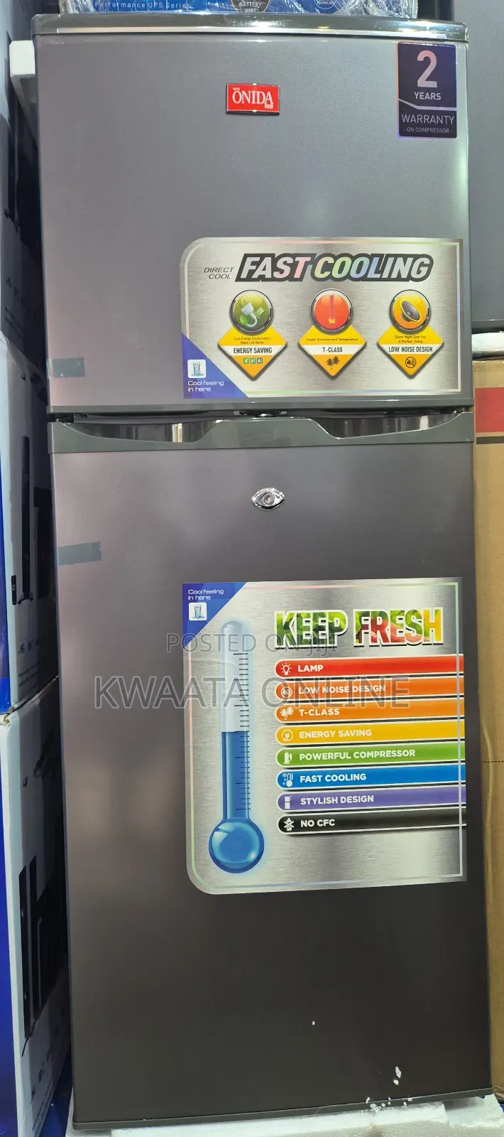 Onida 150l Double Door Refrigerator