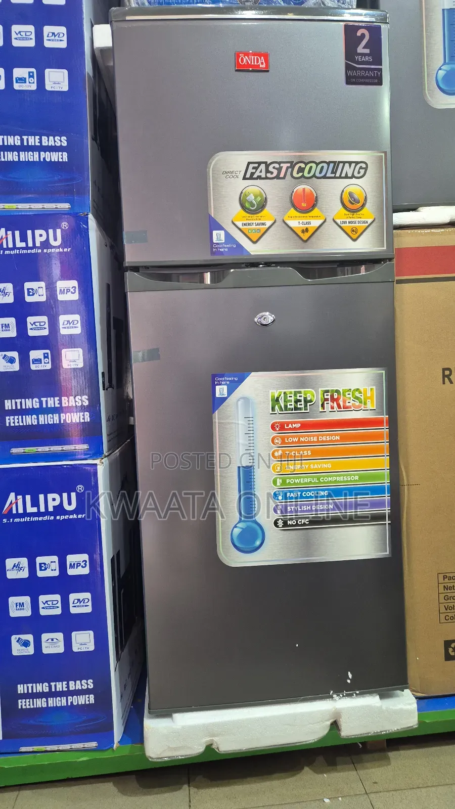 Onida 150l Double Door Refrigerator