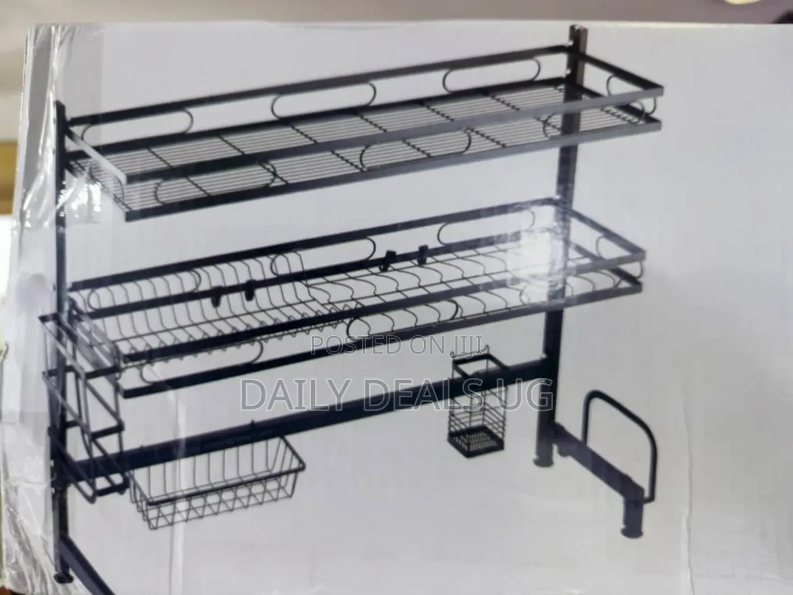 2 Tier Over the Sink Dish Rack