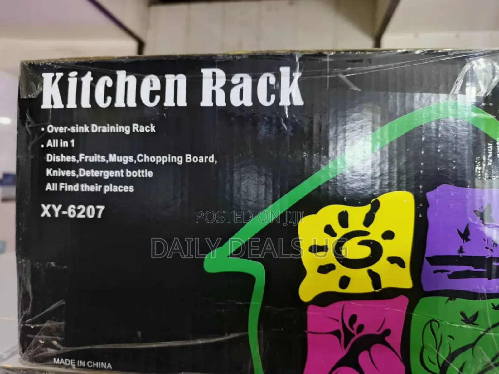 2 Tier Over the Sink Dish Rack
