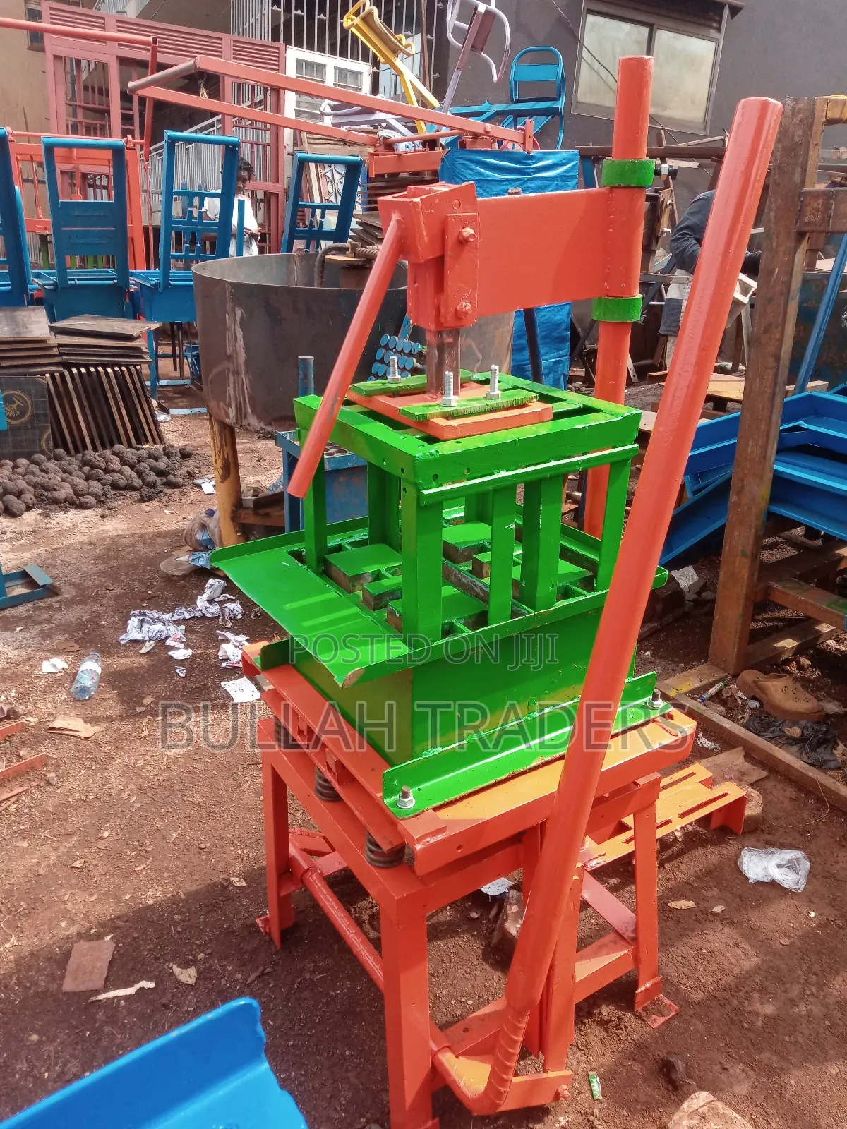 Electric Block Making Machine Double