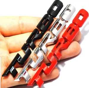 Car Styling Turbo Boost Metal Sticker