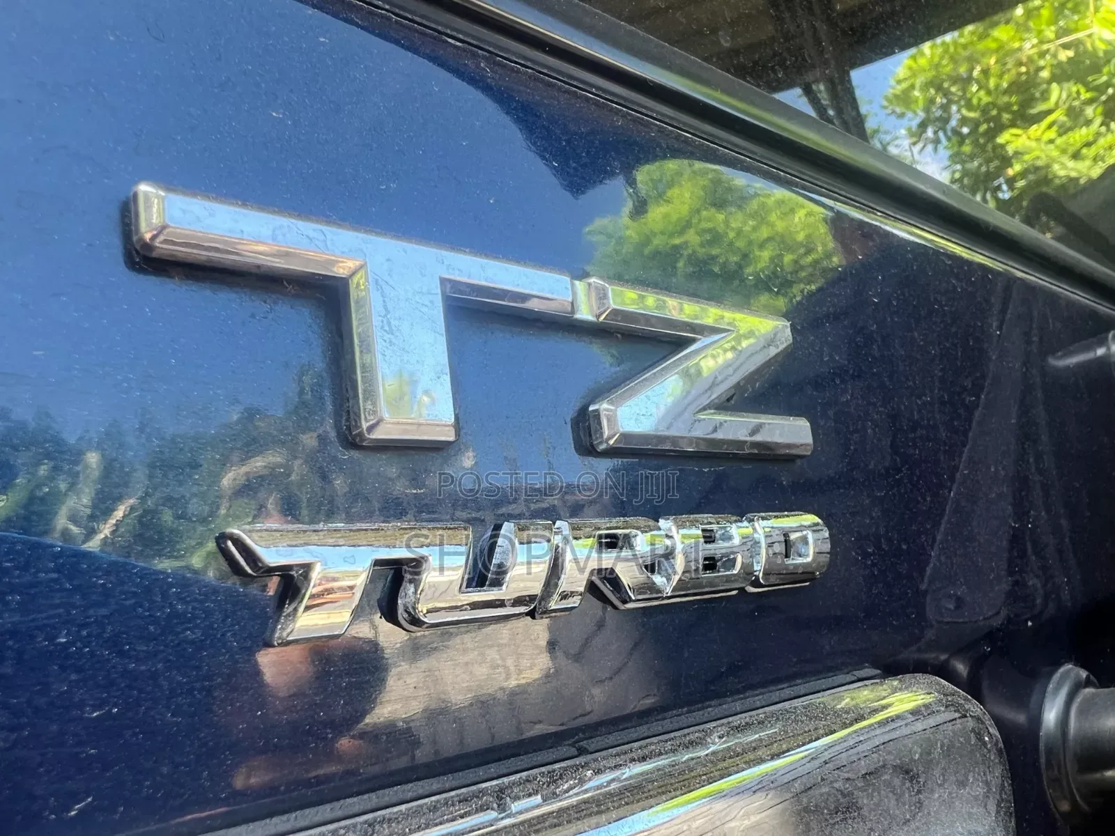 Car Styling Turbo Boost Metal Sticker