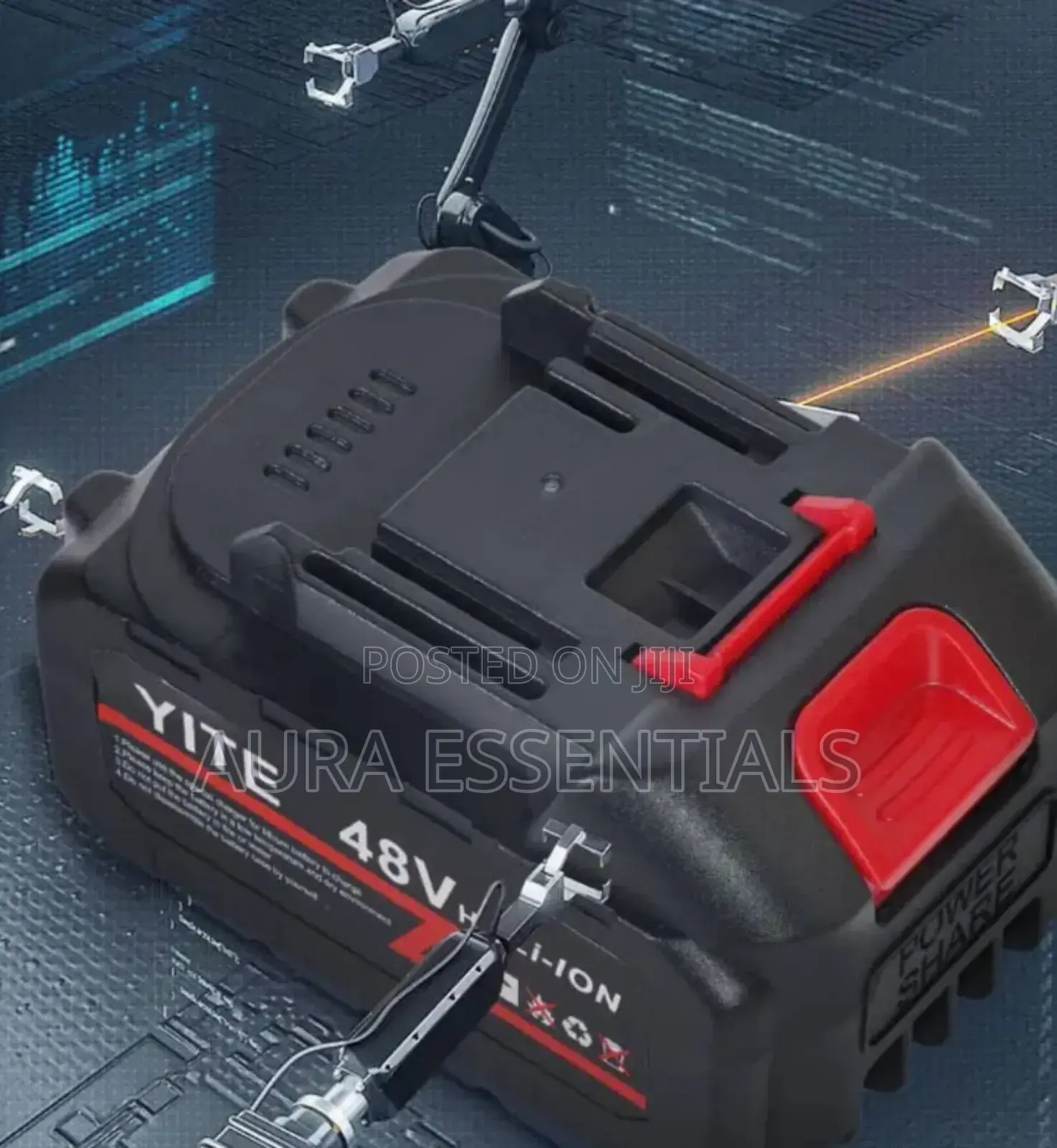 Yite 48v Li-Ion Battery for a Cordless Pressure Washer