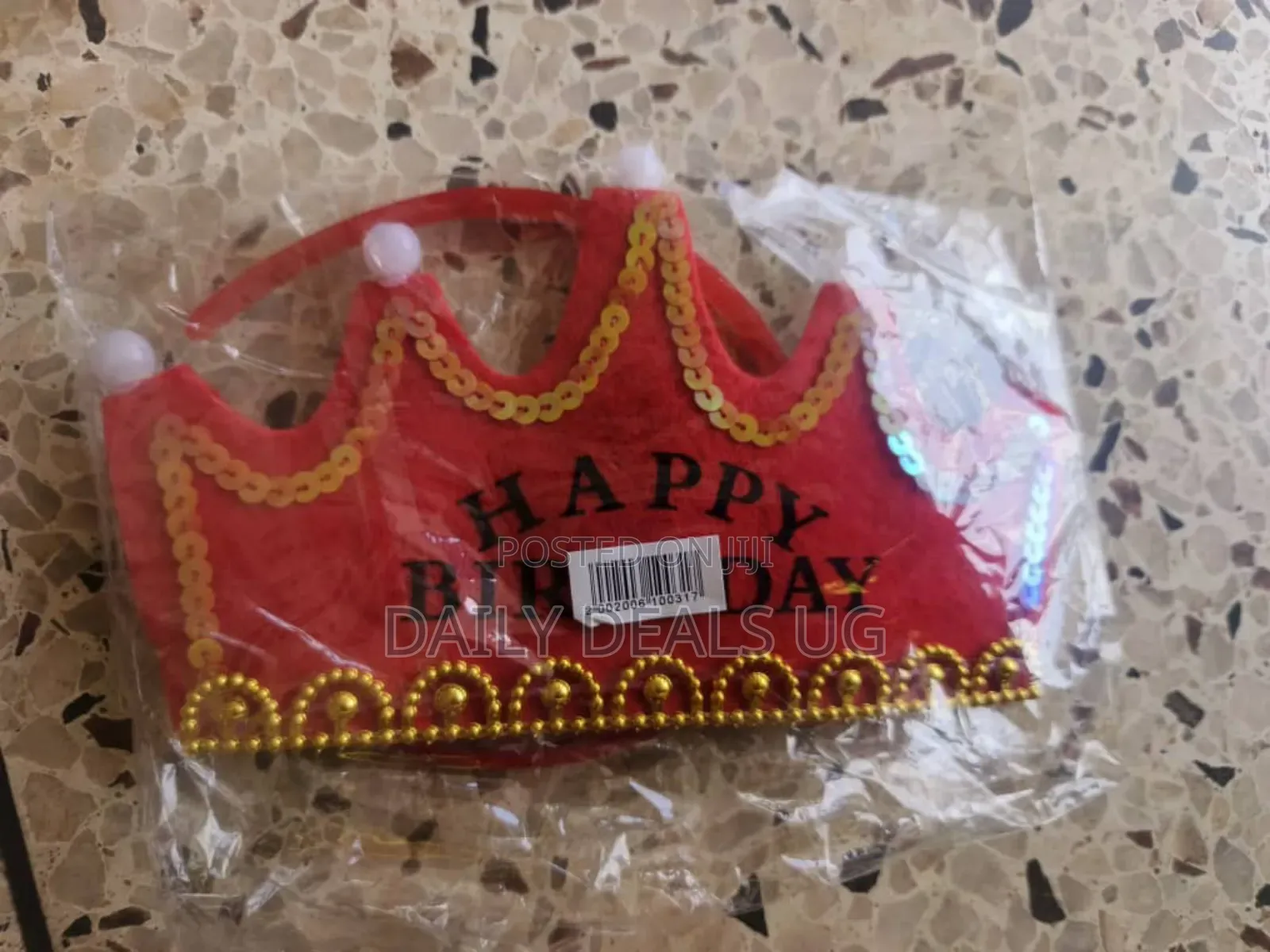 Kids Happ Birthday Crown