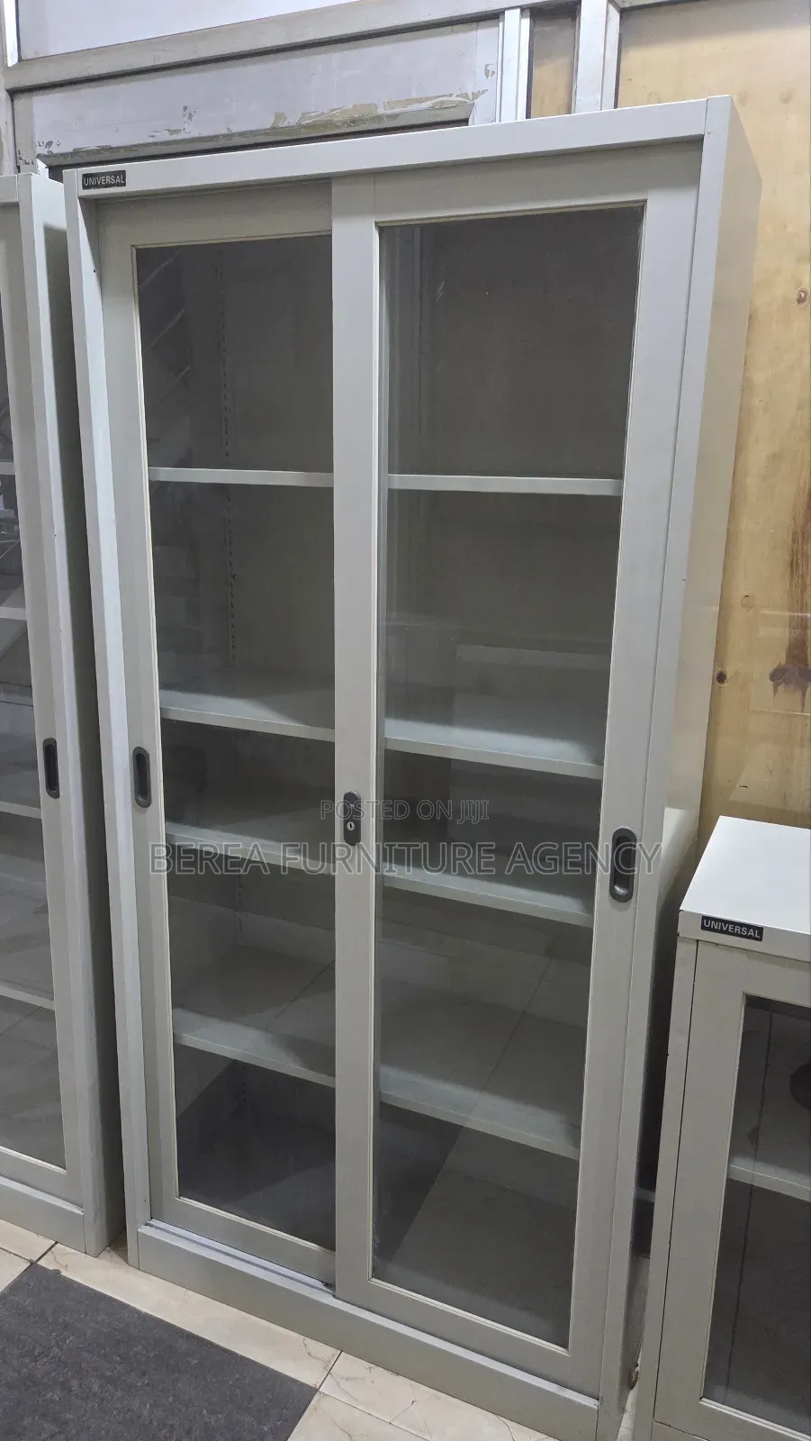 Refurbished Full Glass 2 Door Cabinets