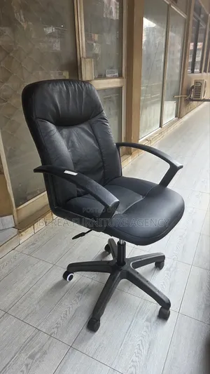 Pure Leather Short Back Mh Chair