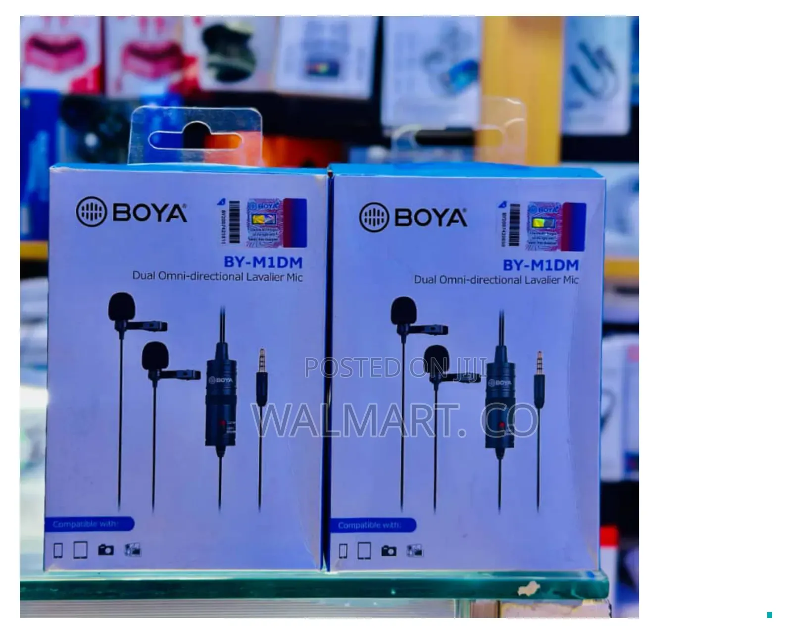 Boya by M1dm Dual Lavalier Microphone