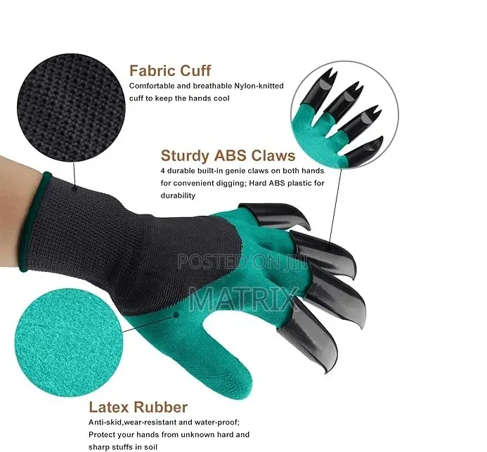 Garden Gloves With Nails