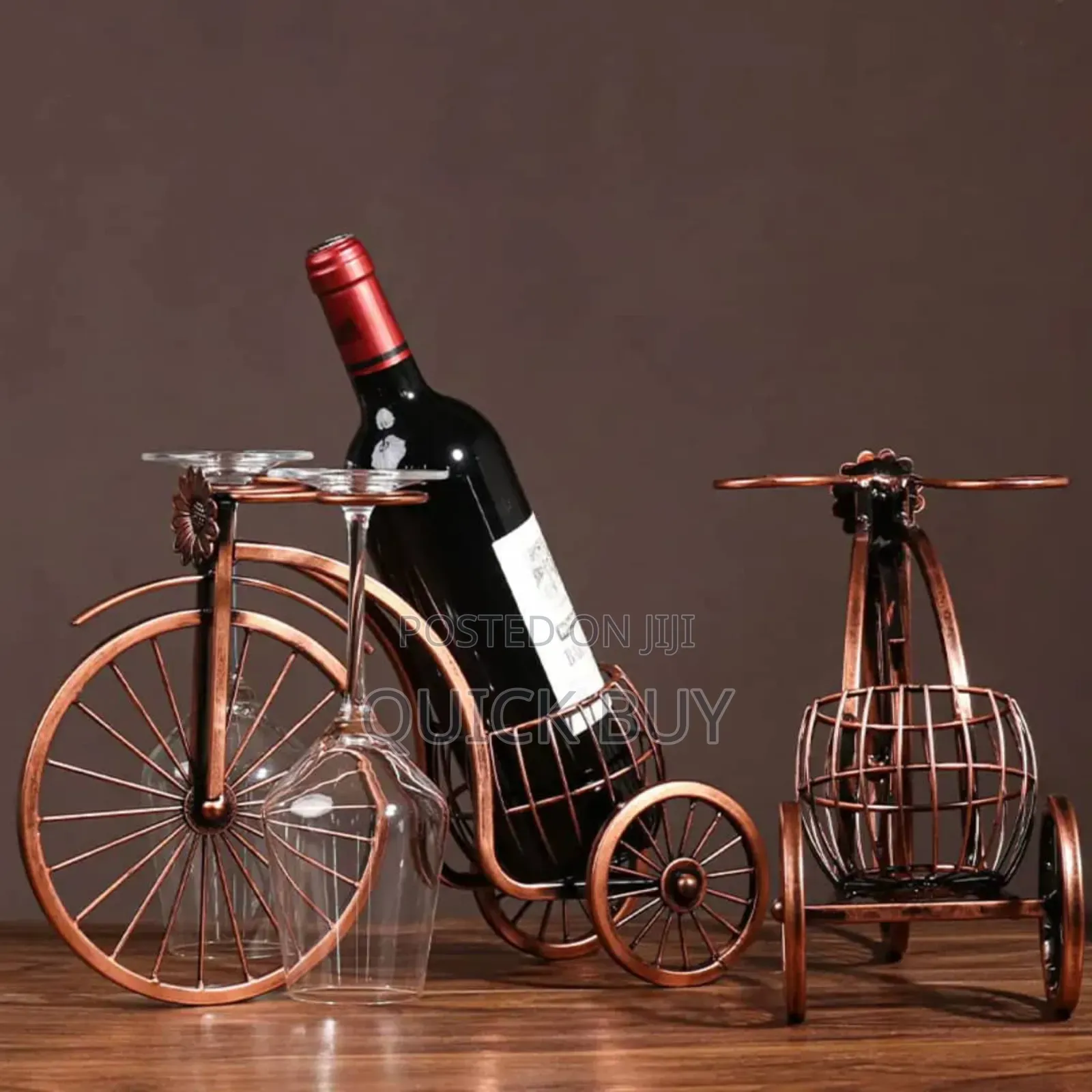 New Vintage Metal Bicycle Wine Rack