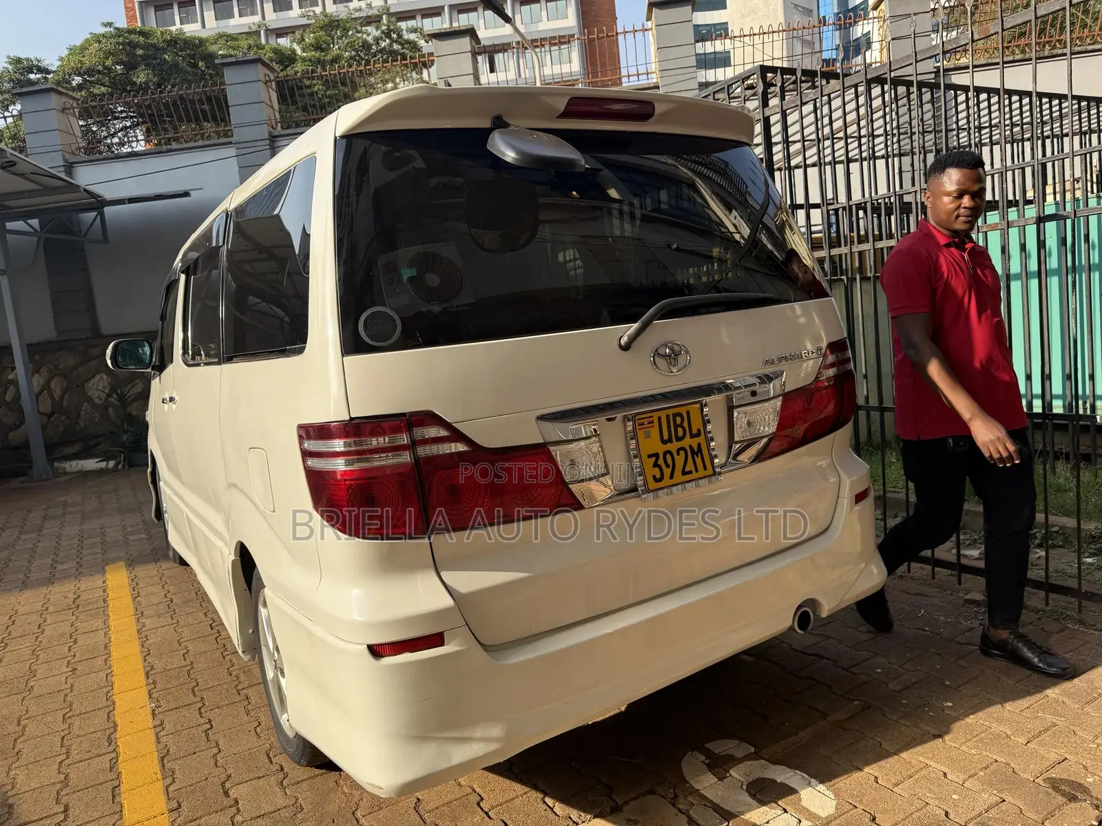 Toyota Alphard 2008 Silver
