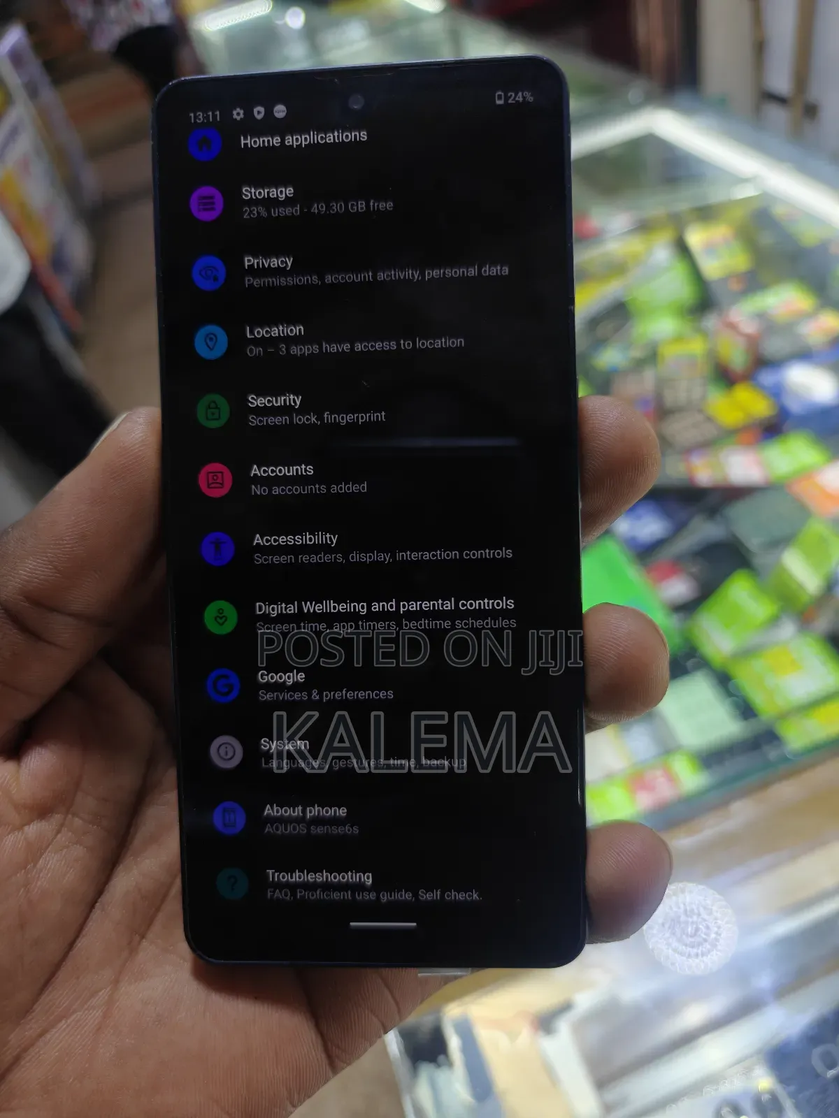 Sharp Aquos Sense6 64 GB Gold