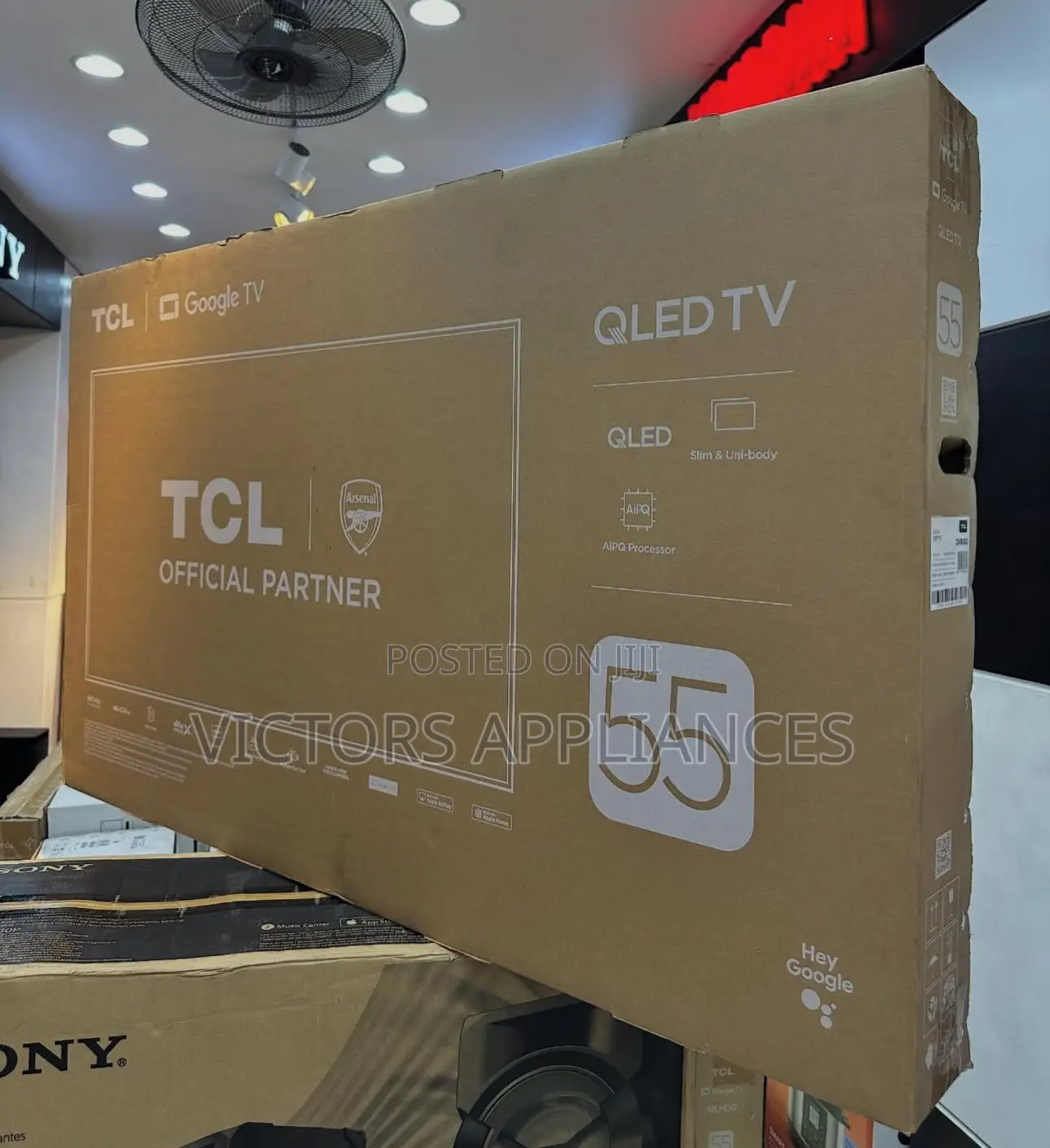 TCL 55inches Qled Smart Tv