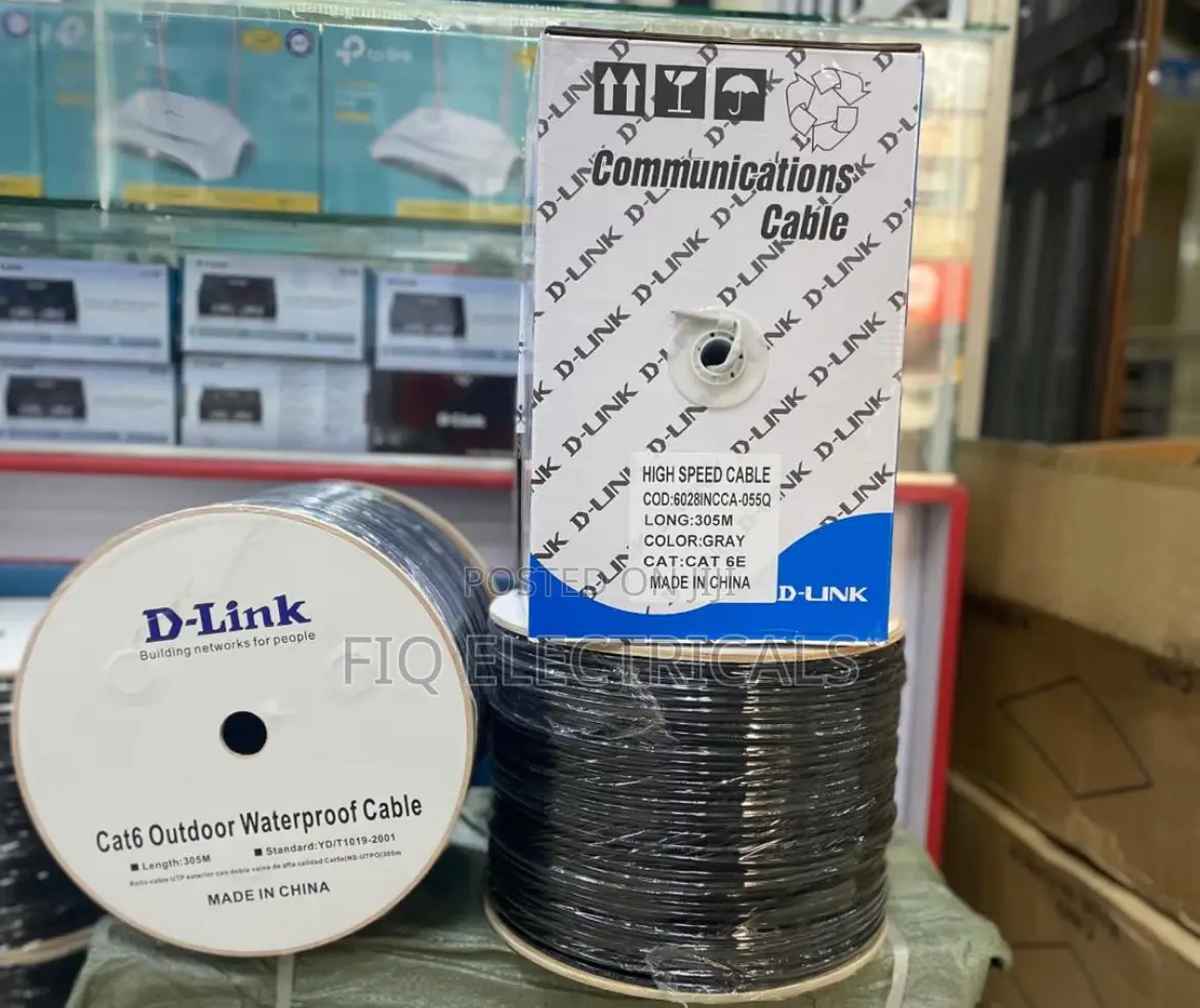 Cat 6 Outdoor Internet Cable 305 Meters