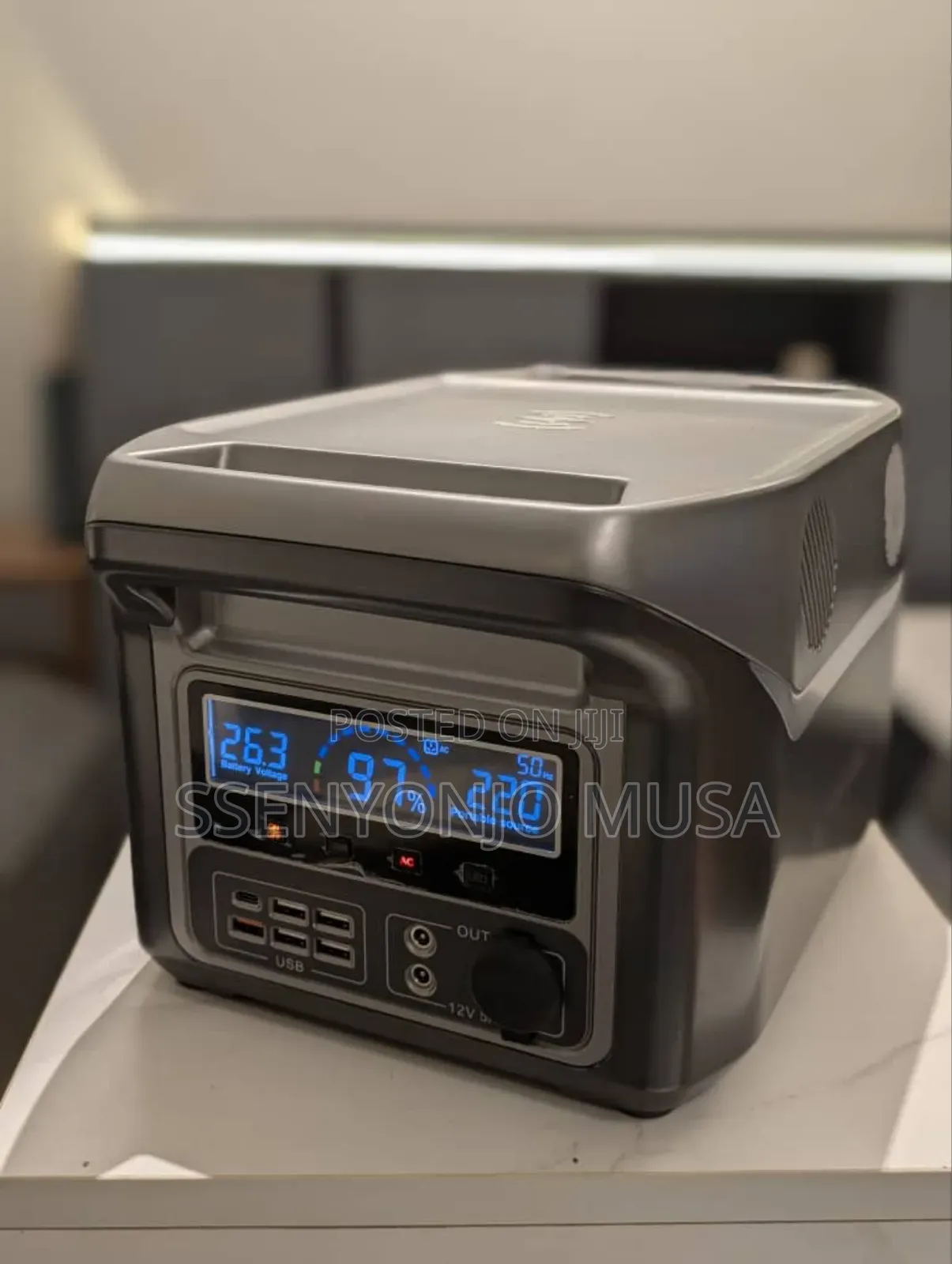 Lc Star Portable Power Station -1200w - 1280wh Lifepo4 Battery