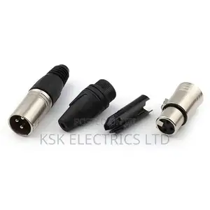 Audio Video 3 Pin XLR Cable Connector 3 Pin Male Nc3fxx XLR Connector