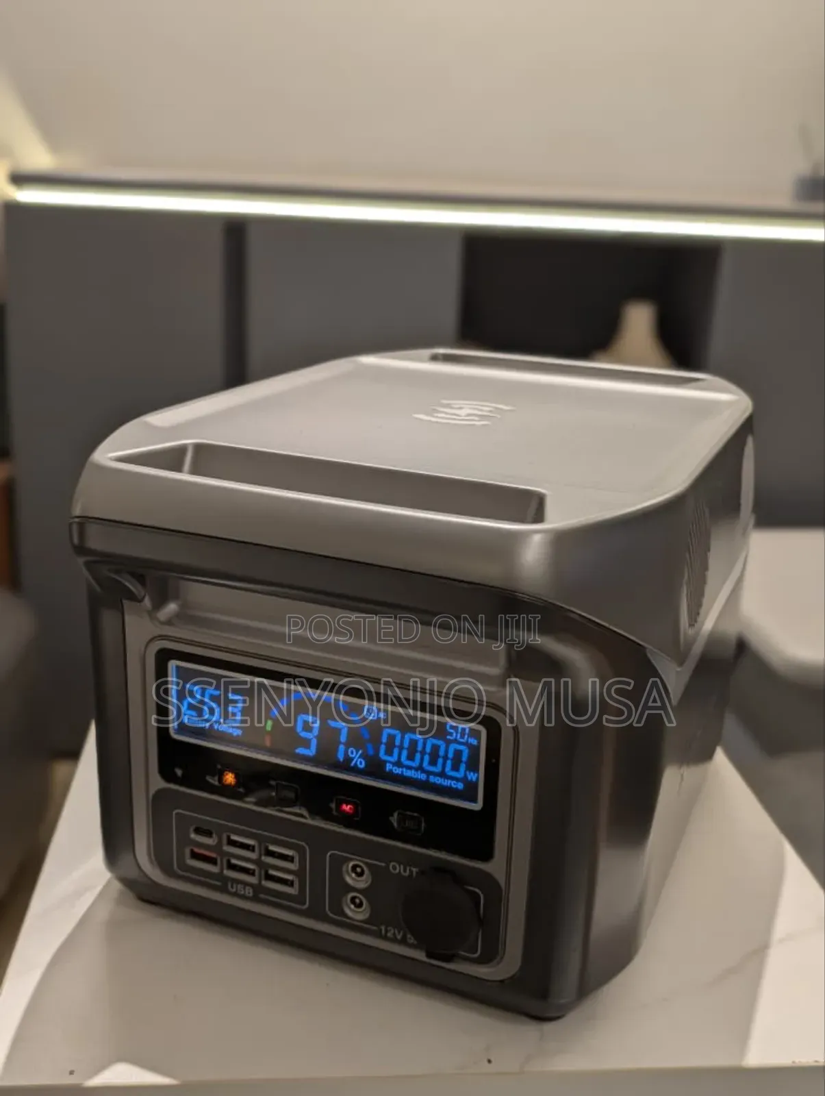 Lc Star Portable Power Station -1200w - 1280wh Lifepo4 Battery