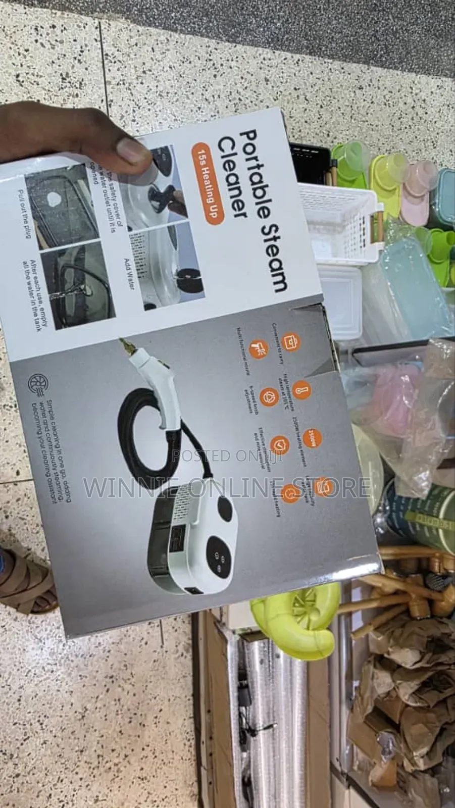 Portable Steam Cleaner