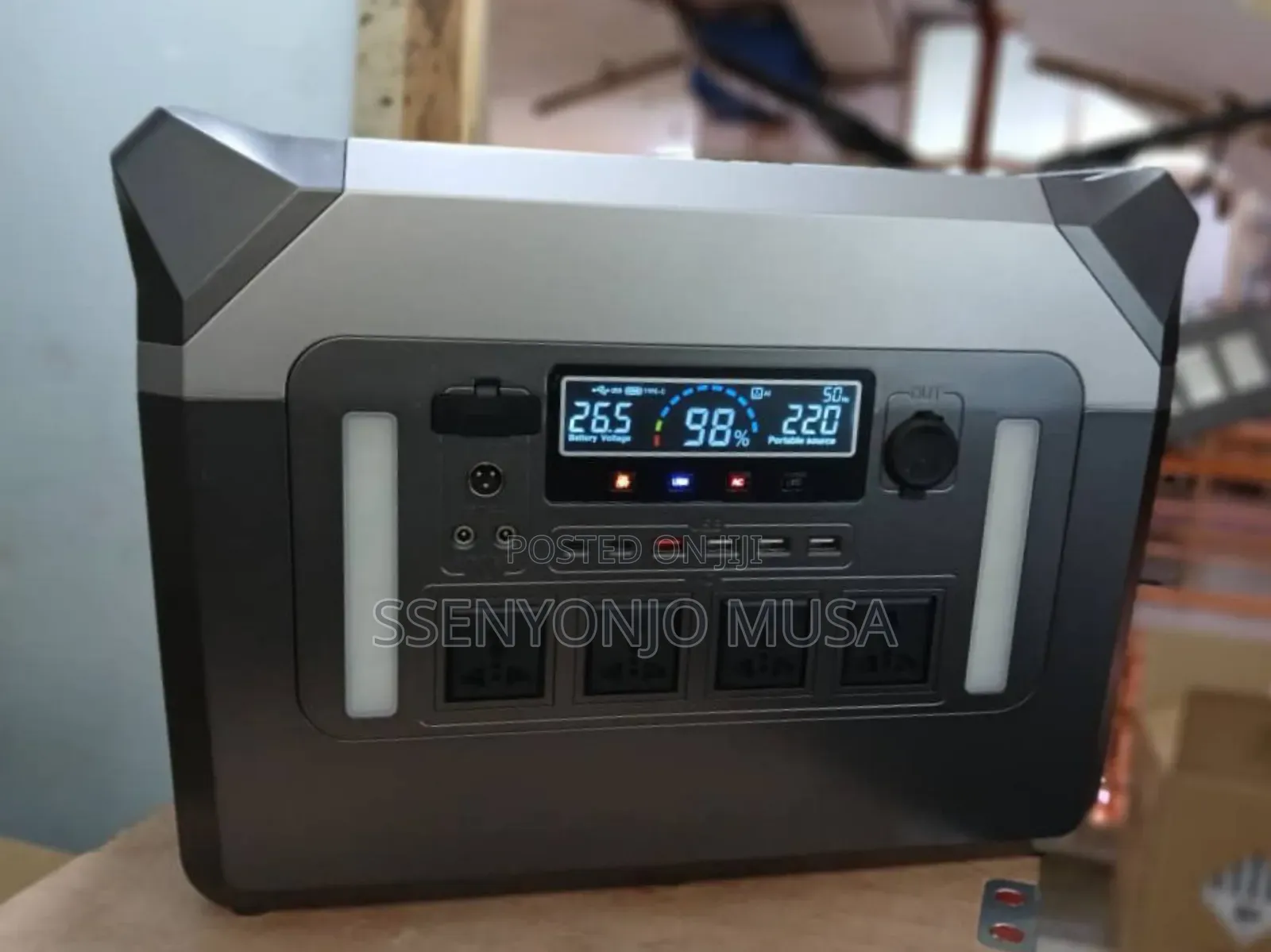 3000w Portable Power Station 2560wh 100ah Battery Solar Ac Charging