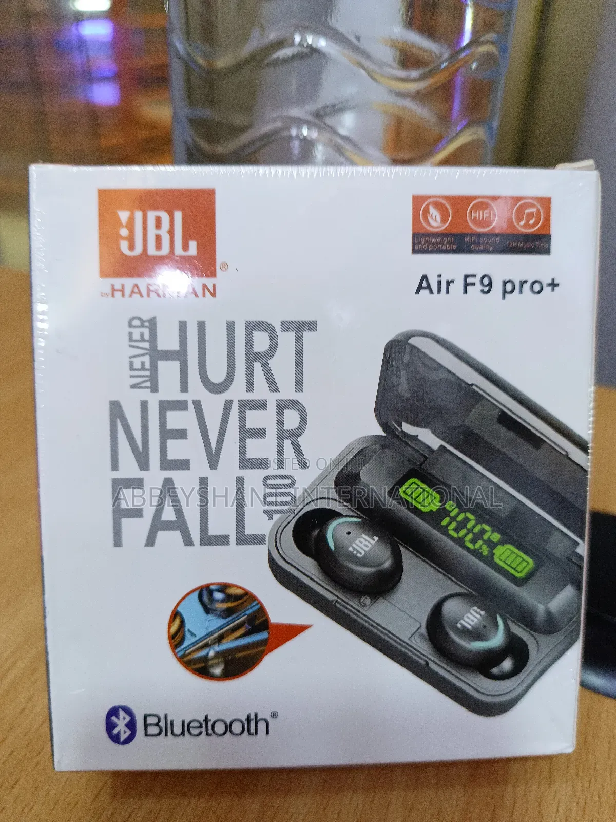 JBL Earbuds Air F9 Pro+ Bluetooth Earbuds