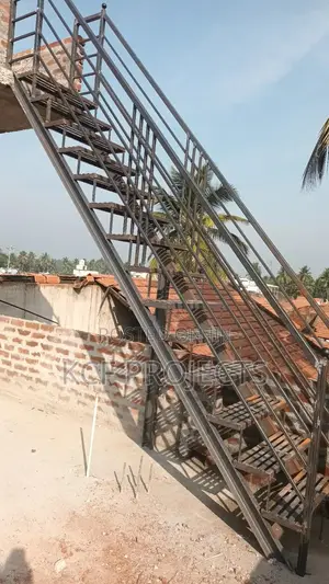 Steel Stairs.