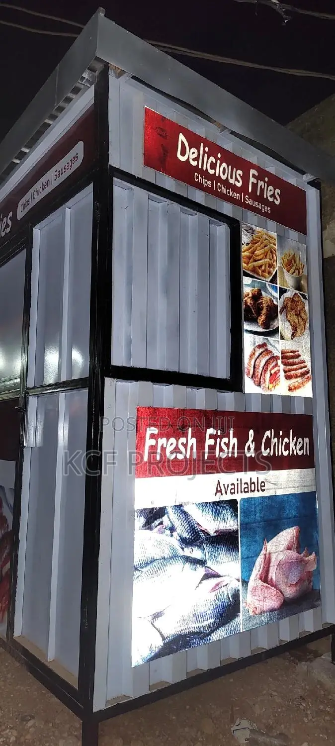 Kiosk , Mobile Kiosk Cart , Containers