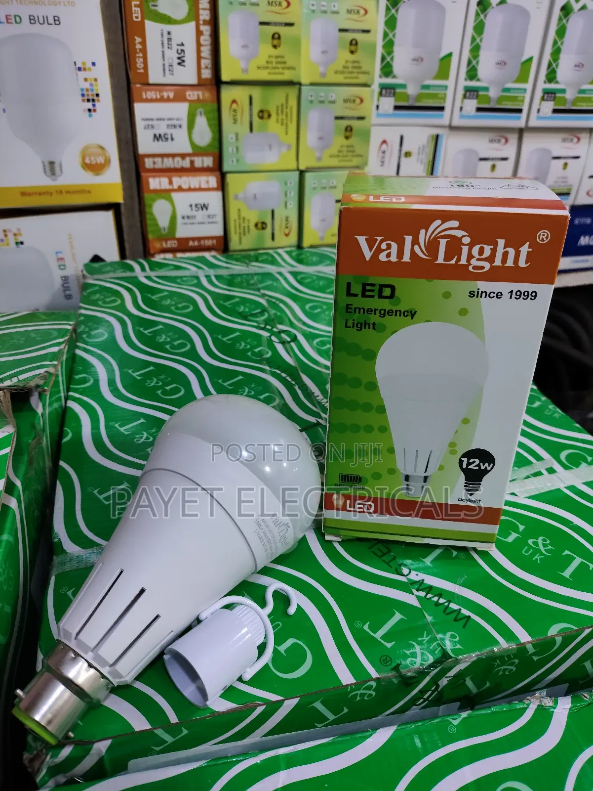 Rechargeable Emergency Bulb 12watts