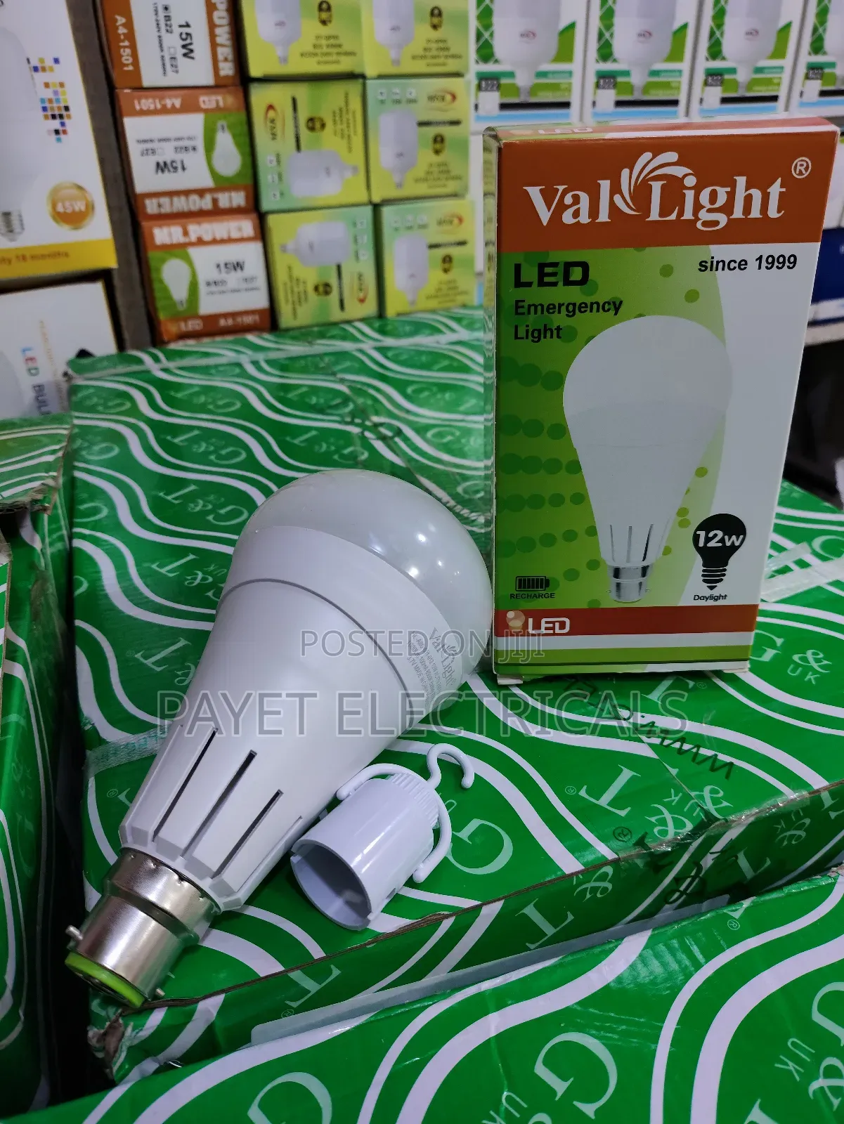 Rechargeable Emergency Bulb 12watts