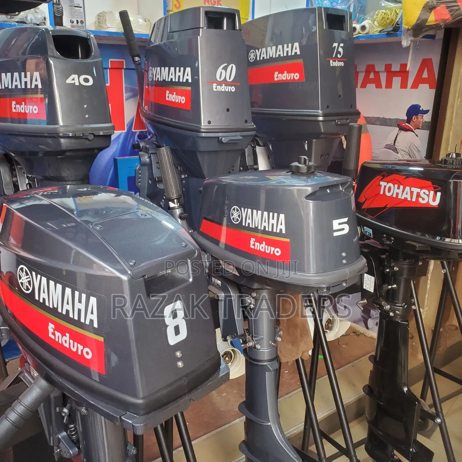 Yamaha Boat Engine 40hp Enduro Original