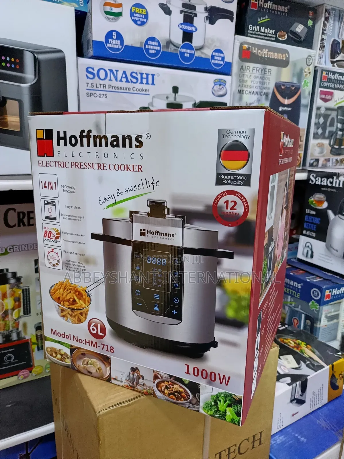 Steamer Pressure Cooker Hoffman Electric Pressure Cooker 6l