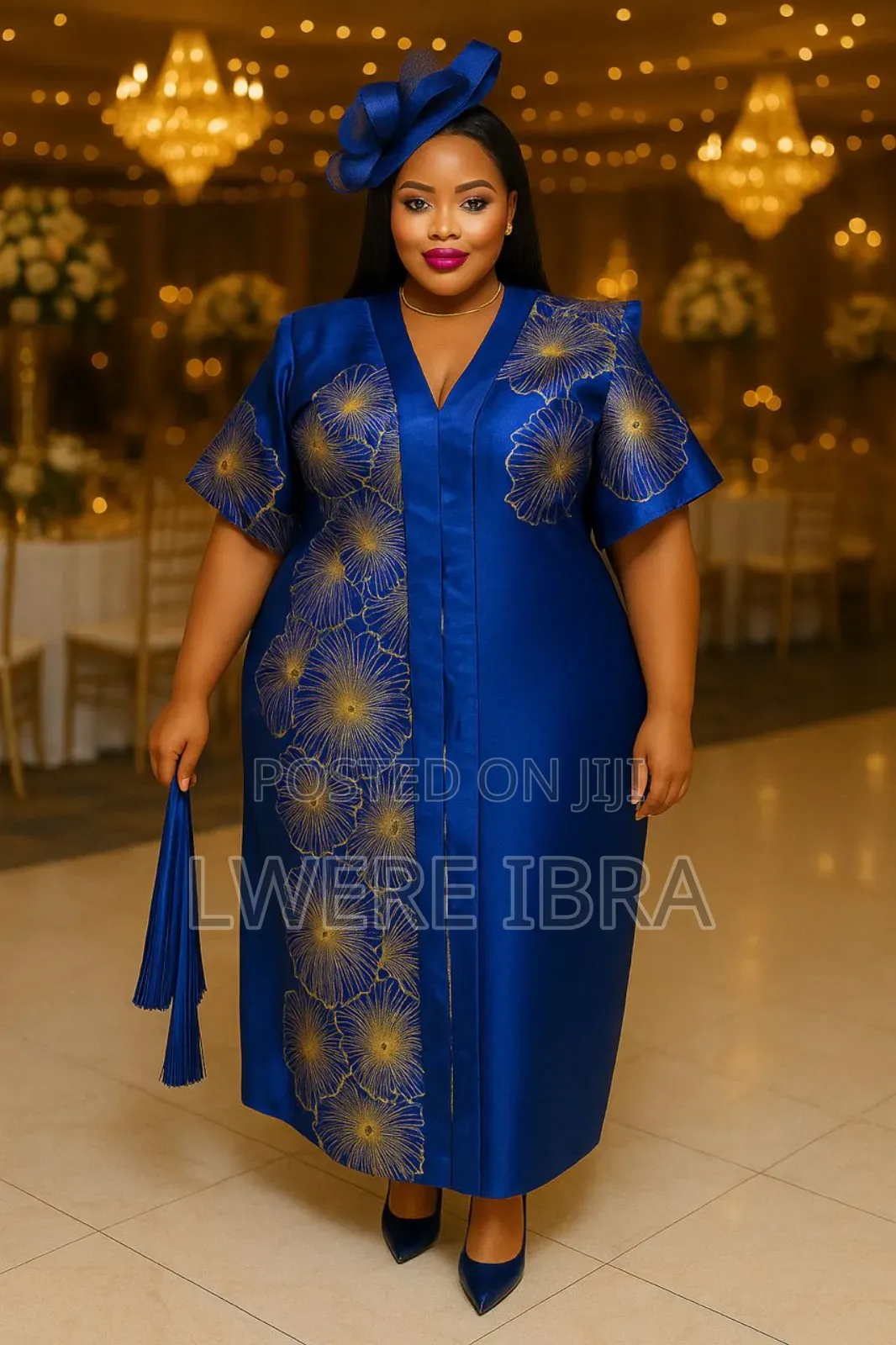Elegant Blue Free Party Dresses