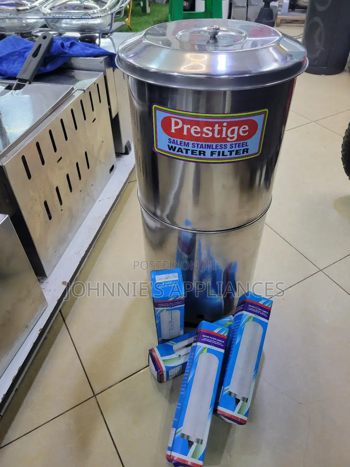 Prestige Stainless Steel Water Filter 20l Its Candle