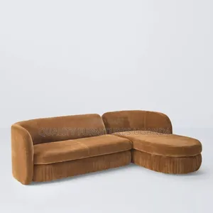 Bean Shaped L Sofa Set
