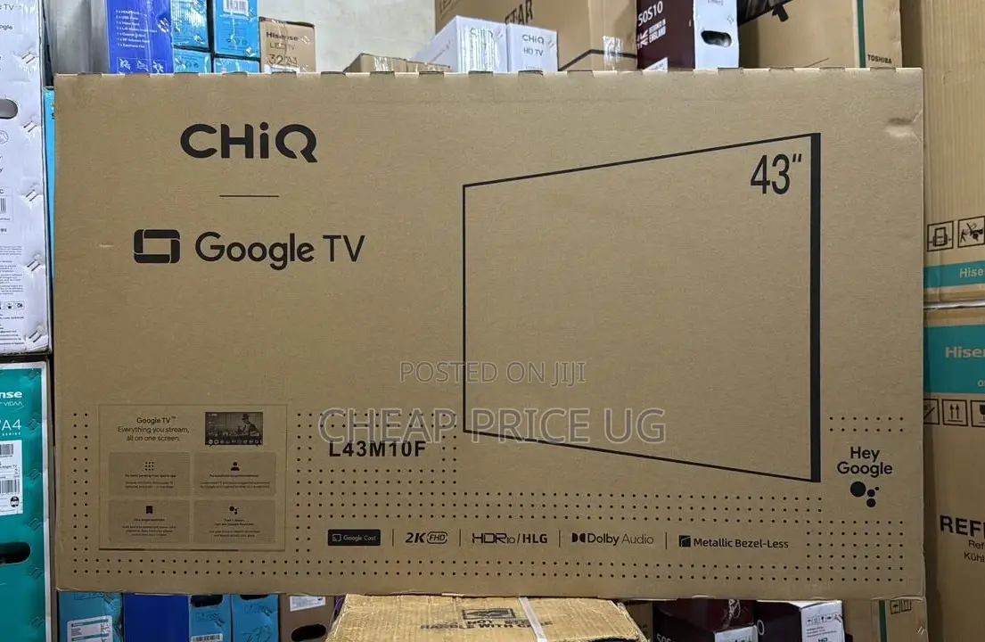 Chiq 43”Smart Google Tv
