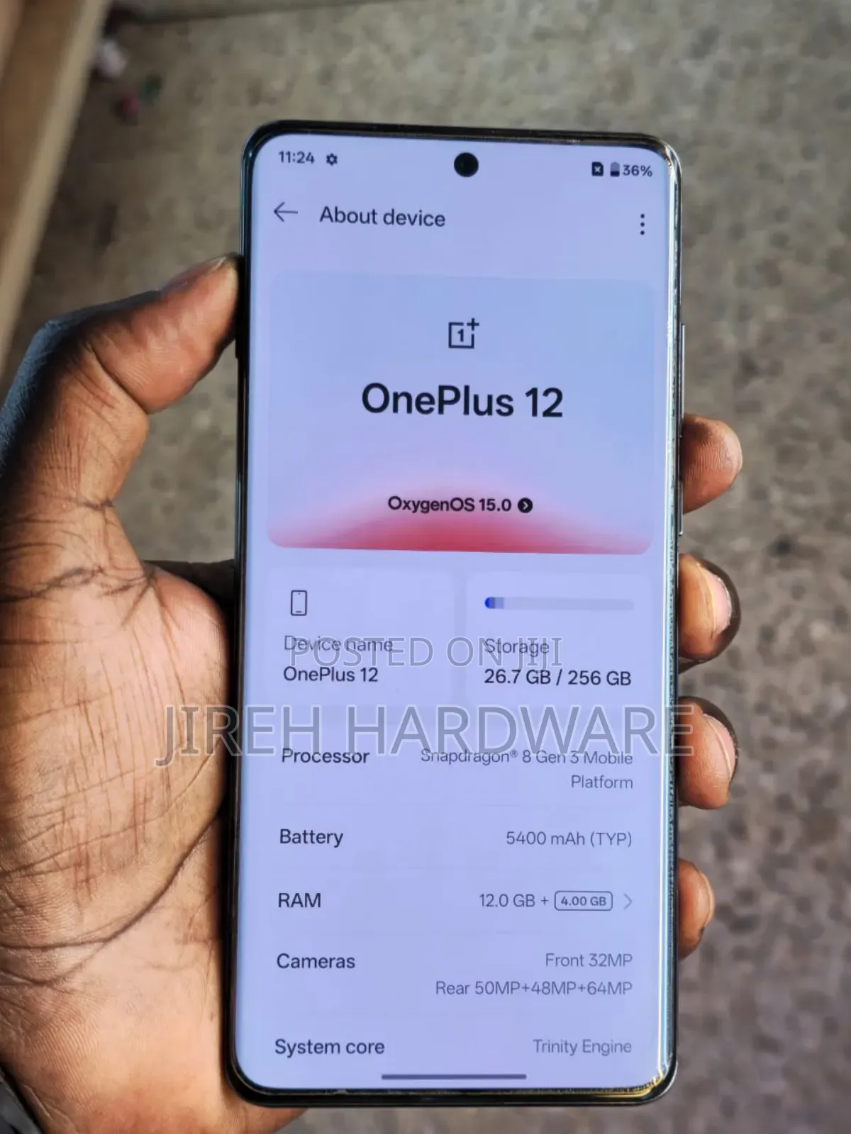 OnePlus 12 256 GB Black